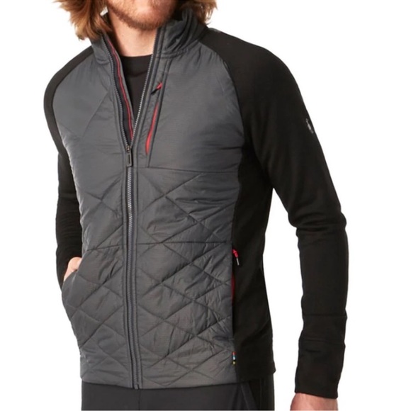 Smartwool Other - Smartwool Smartloft 120 Quilted Jacket in Graphite Gray Black Size Medium